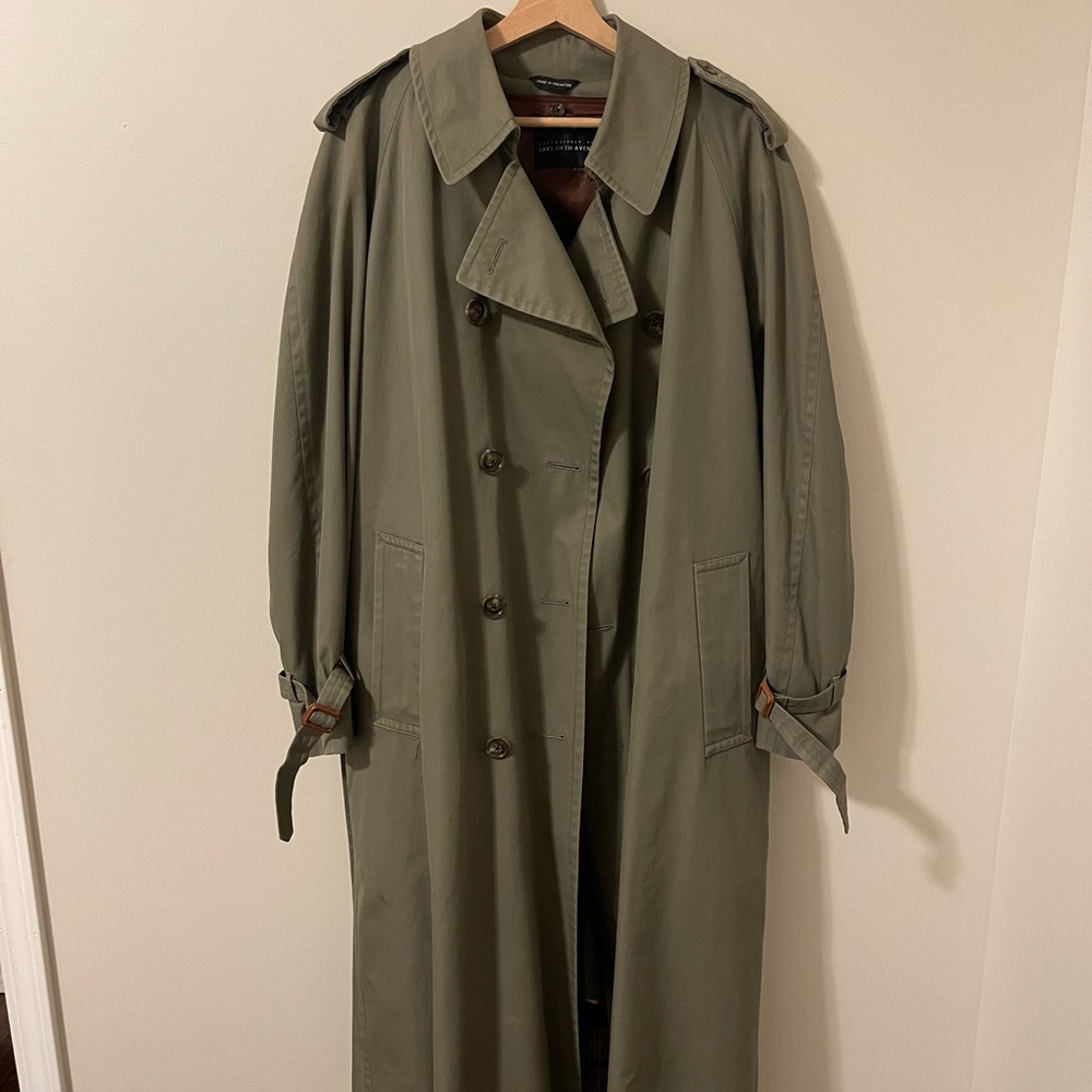 Saks fifth avenue trench